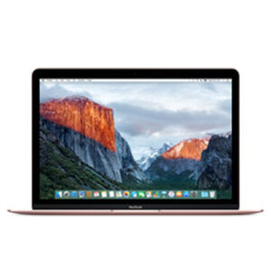 Refurbished Apple Macbook M3 Early 2016 8GB Ram/256GB SSD Mac OS Monterey Retina Display 12 Inch 1.5GB Dedicated Graphics (Pink)